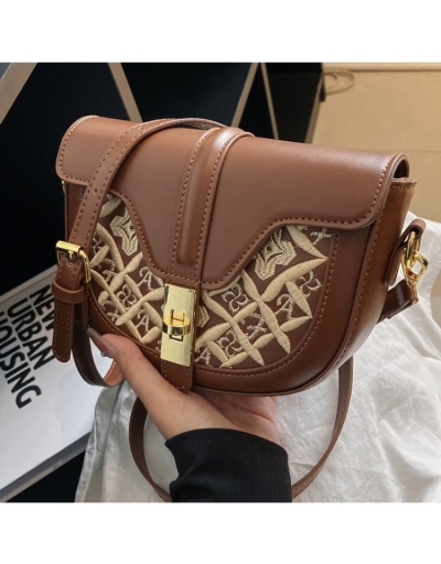  Retro PU Embroidery Messenger Bag For Women #800960 $41.30 USD, Wholesale Fashion Shoulder Bags