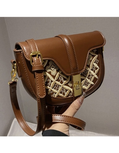 Replica  Retro PU Embroidery Messenger Bag For Women #800960 $41.30 USD for Wholesale