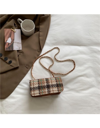  Fashion Simple Plaid Women's Shoulder Bag #800970 $16.25 USD, Wholesale Fashion Shoulder Bags