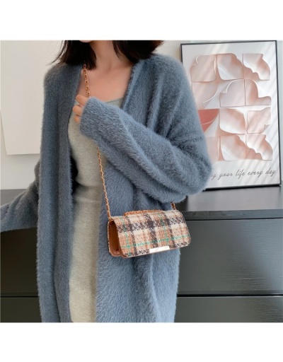 Replica  Fashion Simple Plaid Women's Shoulder Bag #800970 $16.25 USD for Wholesale