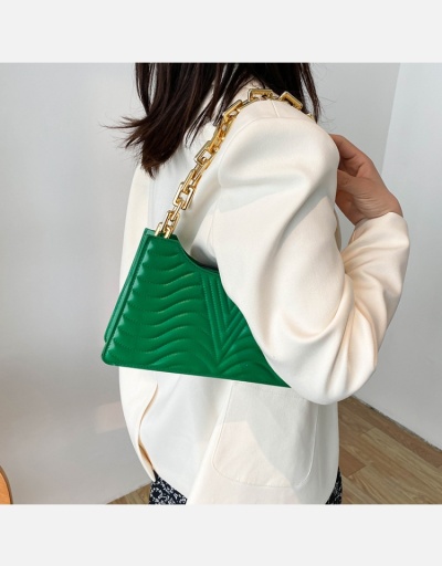 Replica Fashion Trends Solid Golden Chain Shoulder Bag #800976 $15.00 USD for Wholesale