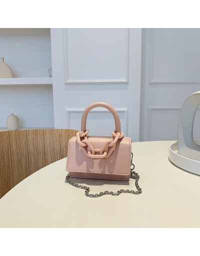  PU Pure Color Chain Women's Small Square Bag #800977 $10.86 USD, Wholesale Fashion Shoulder Bags