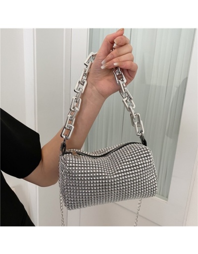 Replica  PU Fashion Versatile Chain Rivet Women's Shoulder Bags #800980 $18.85 USD for Wholesale