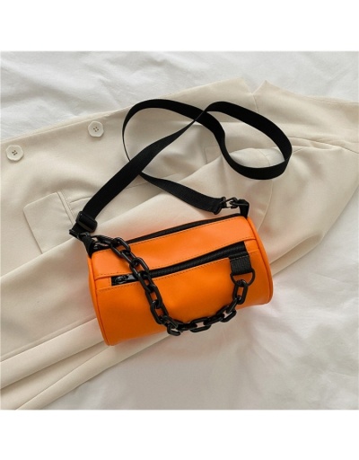  Casual New Solid Color Chain PU Shoulder Bags #801001 $20.30 USD, Wholesale Fashion Shoulder Bags