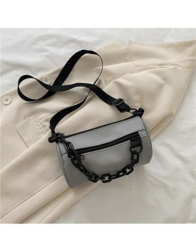 Replica  Casual New Solid Color Chain PU Shoulder Bags #801001 $20.30 USD for Wholesale