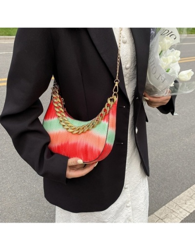 Replica Women Chain Contrast Color Shoulder Bags #801011 $10.80 USD for Wholesale