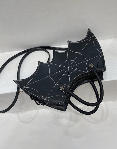 Replica Creative Bat Euro Style PU Shoulder Bags #801013 $45.94 USD for Wholesale