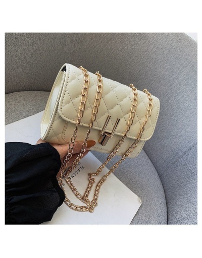 Korean Fashion Solid Color Chain Small Bag #801017 $14.70 USD, Wholesale Fashion Shoulder Bags