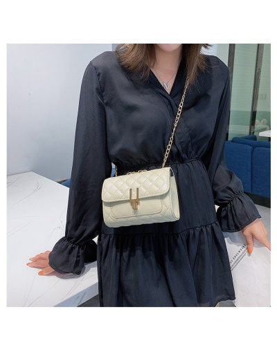 Replica Korean Fashion Solid Color Chain Small Bag #801017 $14.70 USD for Wholesale