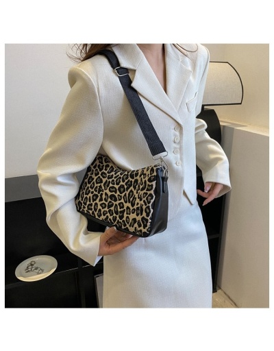 Sexy Ladies Leopard One Shoulder Bags #801025 $8.45 USD, Wholesale Fashion Shoulder Bags