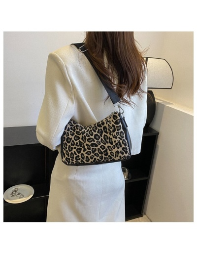 Replica Sexy Ladies Leopard One Shoulder Bags #801025 $8.45 USD for Wholesale