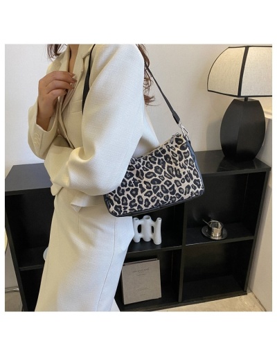 Replica Sexy Ladies Leopard One Shoulder Bags #801025 $8.45 USD for Wholesale