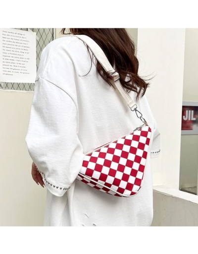 Replica Summer Fashion Plaid Pattern  Messenger Shoulder Bag #801027 $11.48 USD for Wholesale