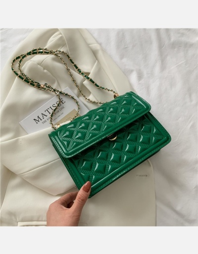 Simple Rhombus Lattice Chain Shoulder Bags For Women #801044 $30.24 USD, Wholesale Fashion Shoulder Bags