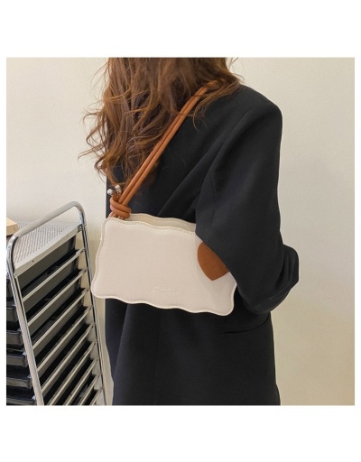  Fashion Textured PU One Shoulder Biscuit Bag #801050 $18.58 USD, Wholesale Fashion Shoulder Bags