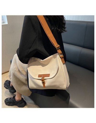 Replica  Trend Simple Large Capacity Women's Messenger Bag #801062 $30.38 USD for Wholesale