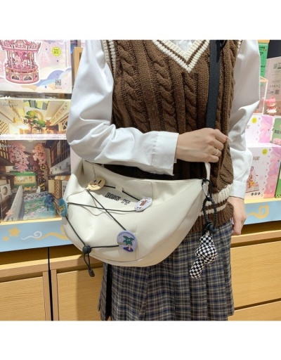  Japanese College Style Dumpling Messenger Bag #801067 $28.35 USD, Wholesale Fashion Shoulder Bags