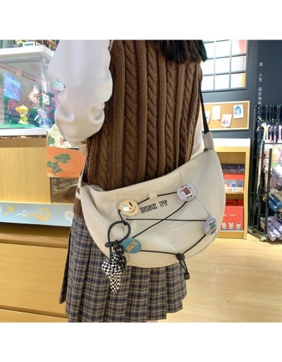 Replica  Japanese College Style Dumpling Messenger Bag #801067 $28.35 USD for Wholesale