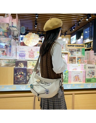 Replica  Japanese College Style Dumpling Messenger Bag #801067 $28.35 USD for Wholesale