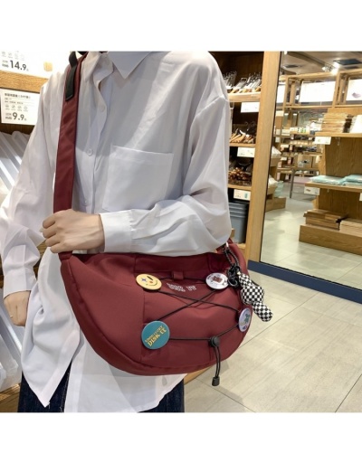 Replica  Japanese College Style Dumpling Messenger Bag #801067 $28.35 USD for Wholesale