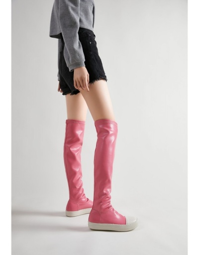 Replica Black Flat Over The Knee Boots  For Women #801073 $84.67 USD for Wholesale