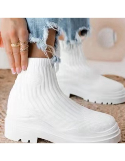 Black Summer Ankle Boots For Women #801080 $57.48 USD, Wholesale Fashion Boots