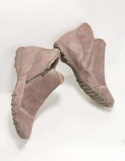 Replica Euramerican Style Vintage Cotton Snow Boots #801113 $44.23 USD for Wholesale