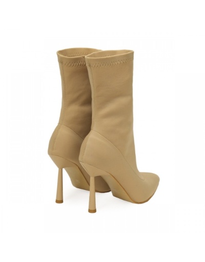 Replica Simple Solid Mid Calf  High Boots #801145 $84.20 USD for Wholesale