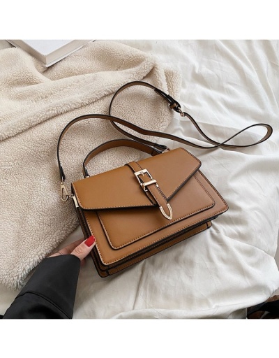 Replica  Pure Color Texture Messenger Bag For Women #801173 $46.15 USD for Wholesale