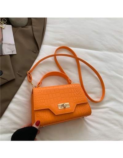 Replica  Fashion Crocodile Print Pure Color Shoulder Bag #801174 $23.80 USD for Wholesale