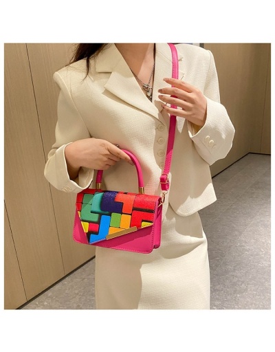 Replica  Fashion Patchwork Shoulder Bag For Women #801176 $23.40 USD for Wholesale