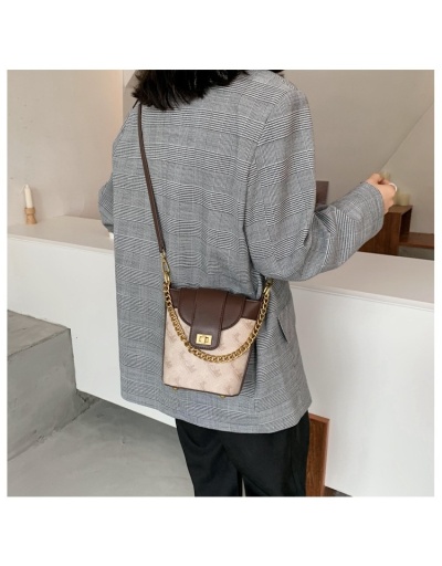 Replica Stylish Twist Lock  Pattern Shoulder Bags #801183 $37.80 USD for Wholesale