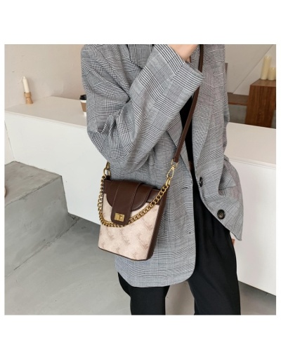 Replica Stylish Twist Lock  Pattern Shoulder Bags #801183 $37.80 USD for Wholesale