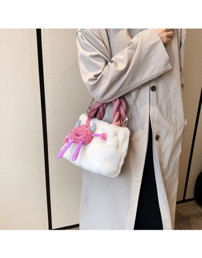 Replica  2022 Plush Fashion Shoulder Bags For Women #801185 $34.40 USD for Wholesale