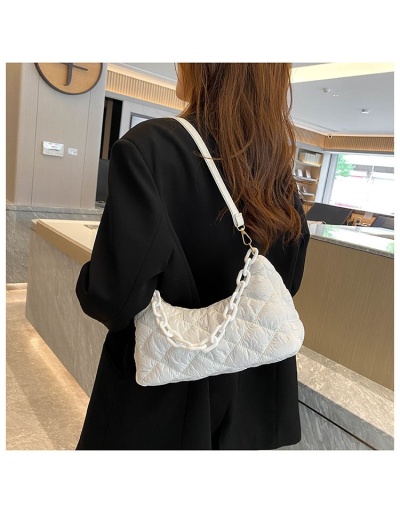 Replica Casual Black Rhombus Lattice  Shoulder Bags #801192 $10.63 USD for Wholesale