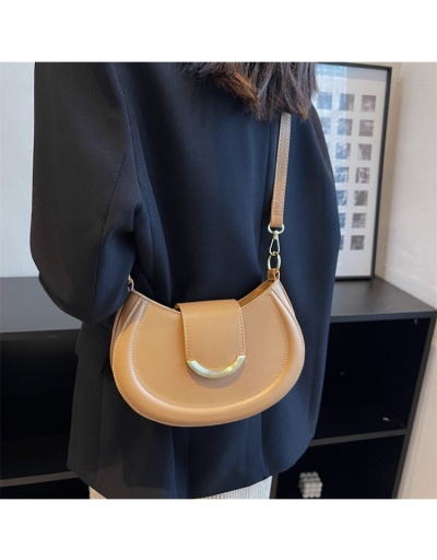  PU Pure Color Messenger Bag For Women #801198 $39.15 USD, Wholesale Fashion Satchels