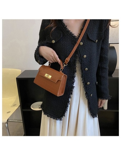 Replica Ladies White Alligator Print  Twist Lock   Shoulder Bags #801205 $18.85 USD for Wholesale