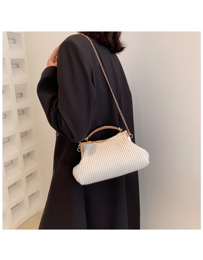 Replica Stylish White Chain Party Shoulder Bags #801206 $22.40 USD for Wholesale