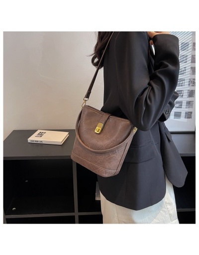 Replica  PU Casual Pure Color Messenger Bag #801208 $34.43 USD for Wholesale