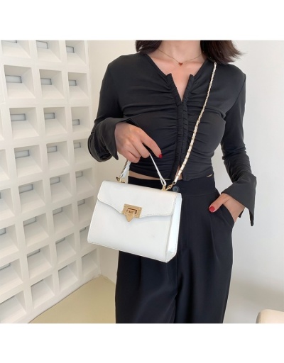 Replica  Trendy Pure Color Shoulder Bag For Women #801210 $21.45 USD for Wholesale