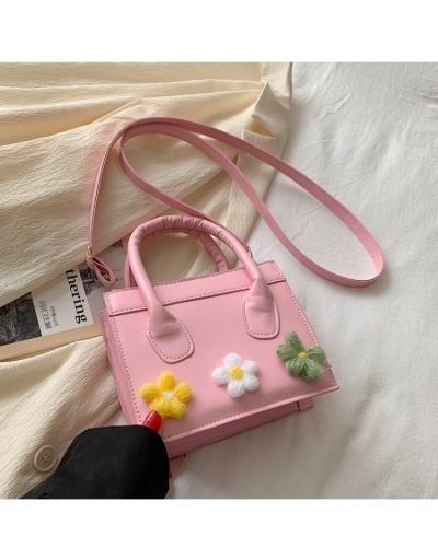 Replica  Fashion Knitting Flower Cross-body Shoulder Bag #801213 $19.58 USD for Wholesale