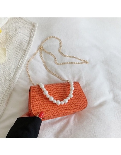  2022 Niche Crocodile Print Faux Pearl Shoulder Bag #801218 $19.08 USD, Wholesale Fashion Satchels