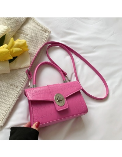 Replica  PU Crocodile Print Pure Color Cross-body Bags #801225 $24.50 USD for Wholesale