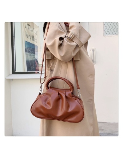 Replica  PU Pure Color Messenger Bag For Women #801230 $31.25 USD for Wholesale