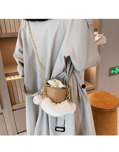 Replica  PU Niche Design Ladies Bucket Bag #801232 $33.15 USD for Wholesale