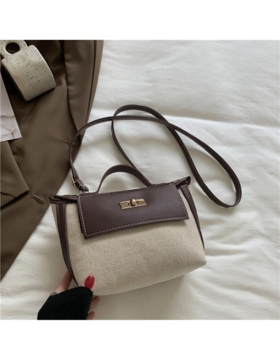 Replica  PU Contrast Color Women's Messenger Bag #801240 $19.38 USD for Wholesale