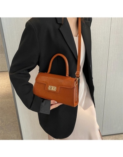 Stylish Black Twist Lock   Shoulder Bags #801241 $23.75 USD, Wholesale Fashion Satchels