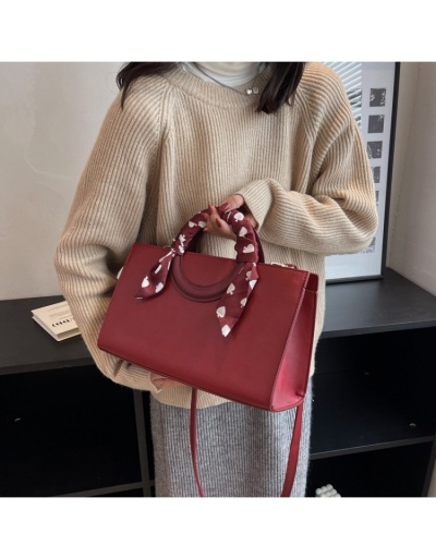 Ladies Red Shoulder Bag Handbags #801243 $47.40 USD, Wholesale Fashion Satchels