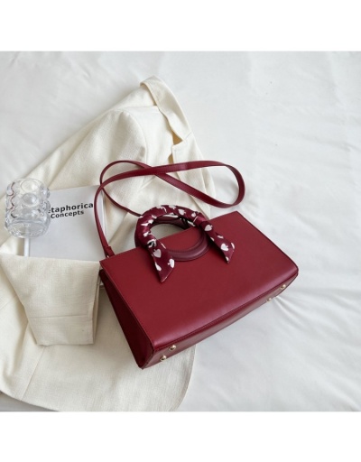 Replica Ladies Red Shoulder Bag Handbags #801243 $47.40 USD for Wholesale