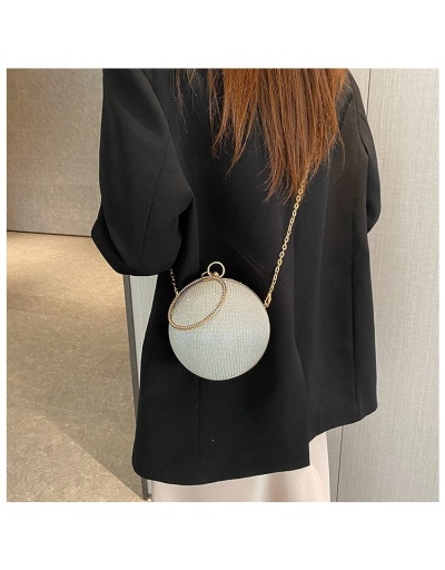 Replica Chic Ladies Chain Round Party Shoulder Bags #801245 $29.90 USD for Wholesale